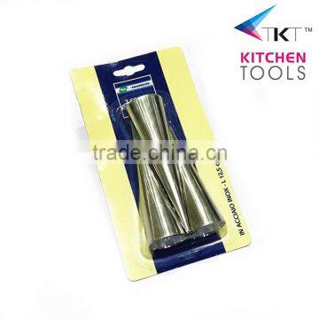 Long stainless steel cream decorate nozzles cream tip set cupcake decoration set