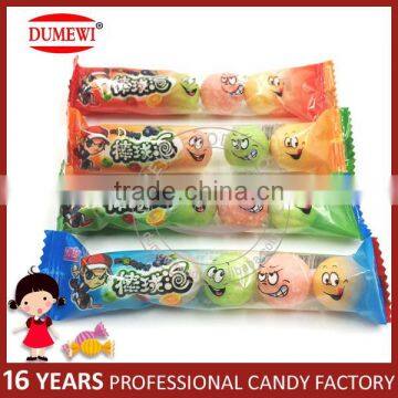 Baseball Candy Fruit Hollow Round Bubble Gum photo-4