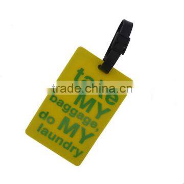 Fashionable Silicone Luggage Tag for Promotion , Pvc Luggage Tag Wholesale photo-5
