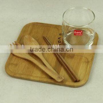 Cheap Natural Color Food Serving Storage Wooden Tray
