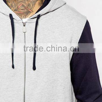 Contrast Sleeve Hoodie photo-3