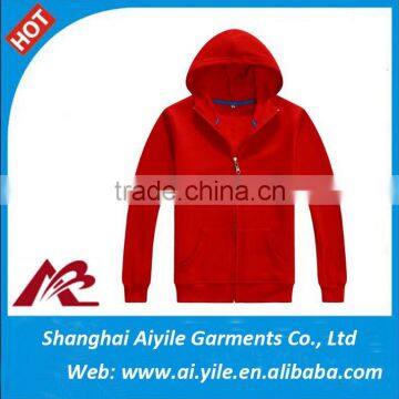 Custom Logo Printing Blank Sweater Hoodies Red