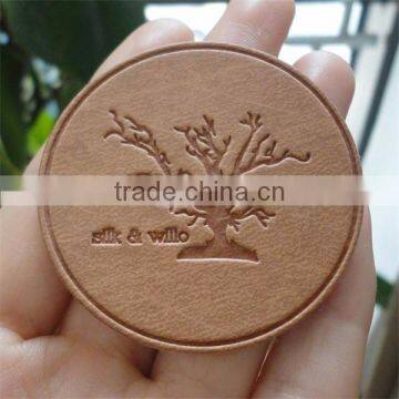 china factoty high quality custom leather jacket patches