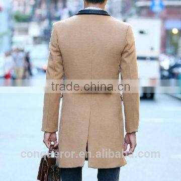 Long Wool Winter Coat Made to Measure Men Overcoat BCZ125 photo-2