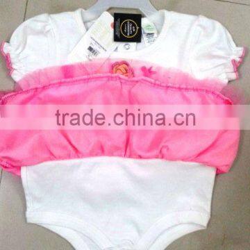 KIDS GIRLS DRESS WITH ROMPER (Garment Stock Lots / Apparel Stock / Stocklots / Garment Apparel From India) photo-4