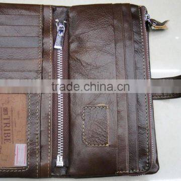 Fashion Man Hot Popular Real Leather Travel Wallet photo-4