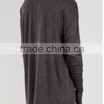 2016 Summer Long Sleeve t Shirt Extended t Shirt Sport Hip Hop Oversized t Shirt Streetwear Loose Tee Shirt photo-2
