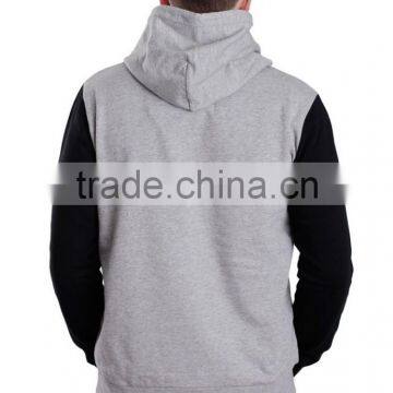 Lightweight Custom Two Color Long Sleeve Hoodies,hoodies for Men photo-2