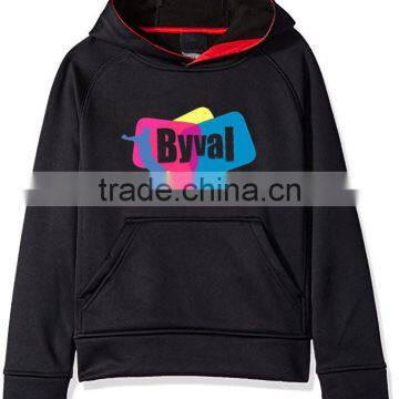 Boys Fleece Hoodie Custom Printed Logo Pullover Sweatshirts Jacket Classic Kangaroo Pocket Tracksuit Kids Wholesale Hoodies photo-4