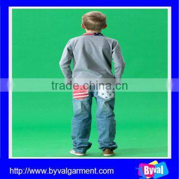 Wholesale Childrens Polo Shirt Plain Blank T-shirt Kids Models Kids Polo Shirt With Embroidered photo-3