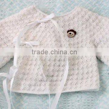 Beanie and Ankle Boots Style Hand Made Kids Crochet Sweater