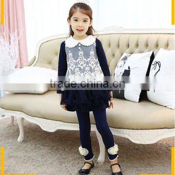 Wholesale Girls Ruffle Leggings Kids Leggings Baby Girl Pants photo-2