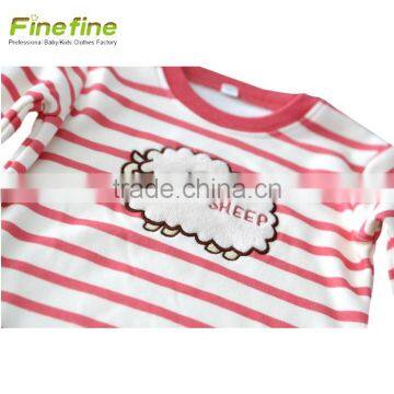Made In China T Shirts Kids T Shirt Striped Tshirt photo-3
