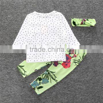 S17560A Kid Wear Baby Clothing Set Wholesale Children's Boutique Clothing photo-4