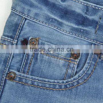 Boys Light Blue OEM/Wholesale HIGH-END100% Cotton Jeans Kids Fashion Denim Blue Jean photo-4