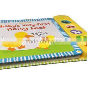 Children Sound Board Book 5 Buttons Music Book With Die Cutting Patterns photo-4
