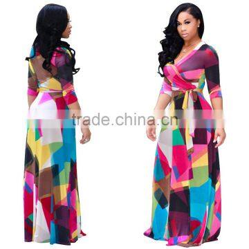 Sexy Womens Celeb Boho Long Maxi Dress Ladies Summer Beach Party Sun Dress photo-3