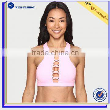 Custom Women Stylish Bra And Underwear Cheap Push Up Gym OEM Bra