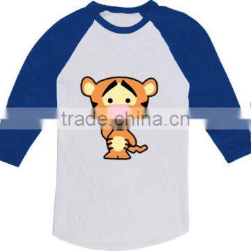 wholesale designer baby clothes from china boys fashion Long sleeve Cartoon tiger printing T-shirt