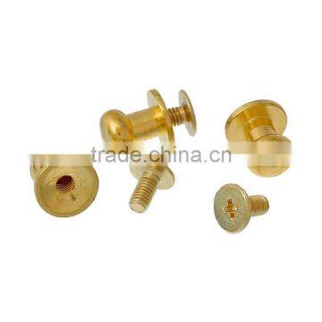 Wholesale Round Gold Plated Copper Jewelry Wooden Box Pull Handle Knobs