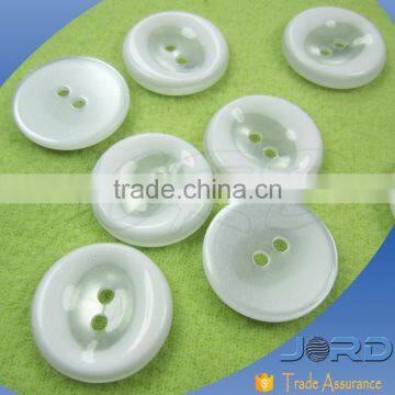 Fast delivery shell button 2holes pearl resinic button