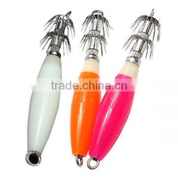 New Noctilucent Luminous Squid Bait Fishing Lures Hook Atificial Bait Fish Hook Fishing Jig photo-3