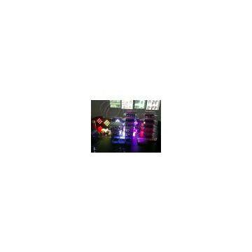 FS-P5002 9 3W Tri-color Wireless Battery LED Flat Par / LED Par Lighting photo-3