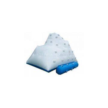 Custom 0.9mm Thickness PVC Tarpaulin Inflatable Iceberg / 4mL * 3m, 6m x 5m