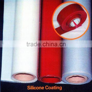 Silicone Rubber Coated Fiberglass Cloth/Fabric