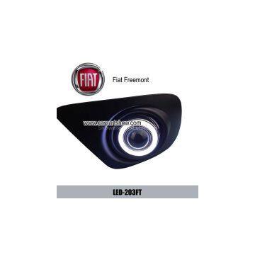 Fiat Freemont DRL LED Daytime Running Light Car headlights parts Fog lamp cover