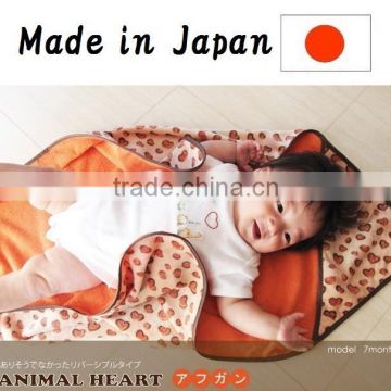 Japan High quality Baby Receiving Blanket Animal Heart Wholesale