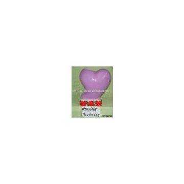 dolomite flower vase, love-shaped vase, home decoration