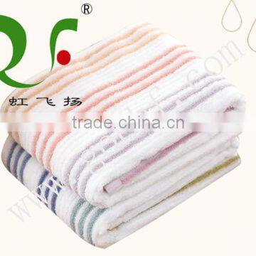 Striped Cotton Blend Sports Towel Gym Towel photo-2