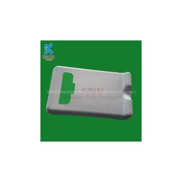 Bagasse Pulp Molded Eco-friendly Cell Phone Case Packaging Tray,container photo-2