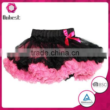 Wholesale fluffy tutu skirt for 3-8 years old girls make tutu AL3013 tutu dress with ribbon