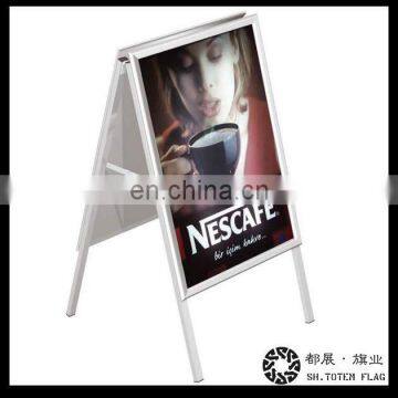 Two Sided A Frame Pavement Sign , Outdoor Customer Stopper