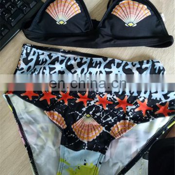 Sexy new arrival women shell bikini