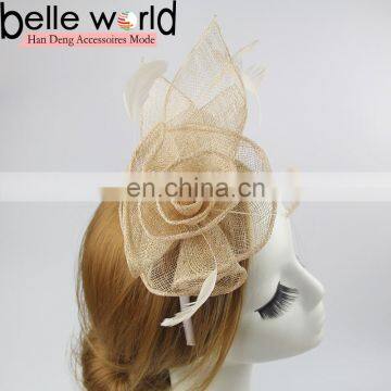 2016 Boutique Party Bridal Women Headband Fascinator With Feather