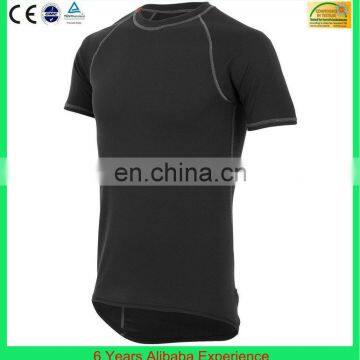 Custom mens round neck plain t-shirts wholesale(HYMT01)(6 Years Alibaba Experience)