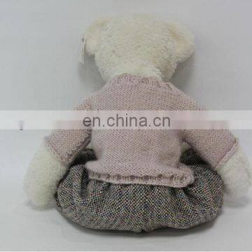 Baby Plush Toys With Cloth Dress Sweaters Plush Doll photo-3