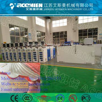PVC Corrugated Roof Tile Sheet Extruding Machine/Plastic Corrugate Sheet Production Line photo-2