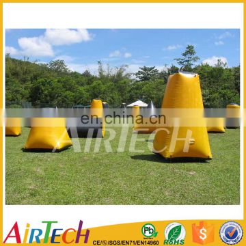 Inflatable paintball shooting range field