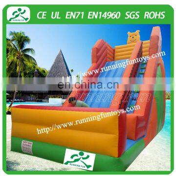Funny Inflatable Bear Slide Castle for Kids photo-3