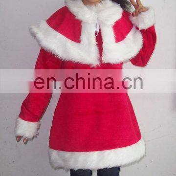 We can add custom imprint on the santa costume