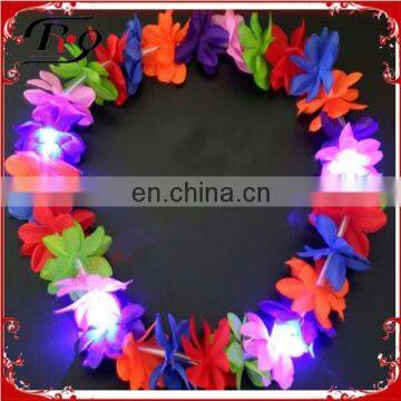 2014 new design led hawaiian flowers