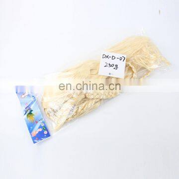 Golden Hair Braid Wigs European and American Girl Wigs photo-5