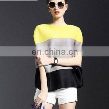 New Arrival 2017 Top Quality Pleated Blouse Plus Size photo-5