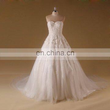 Lace Beaded Moroccan Ukraine Vestidos De Novia Wedding Dress