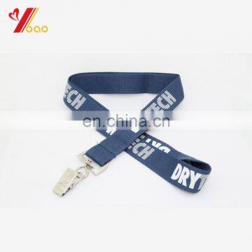 2017 hot sell color lanyard print custom logo