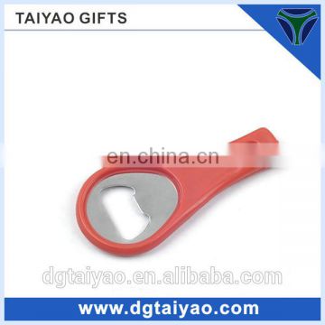 High quality classical design Metal beer bottle opener with plastic frame